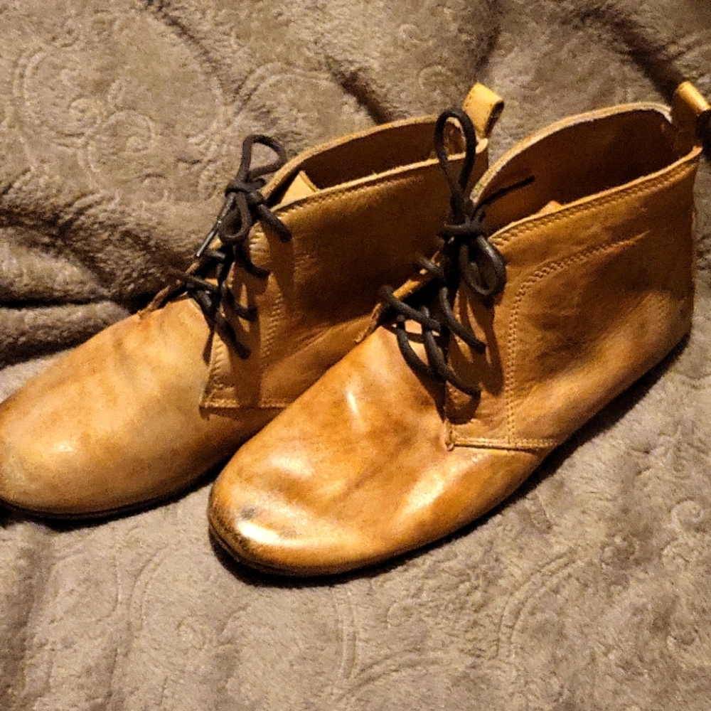 Bedstu sz 8 bench made genuine leather boots